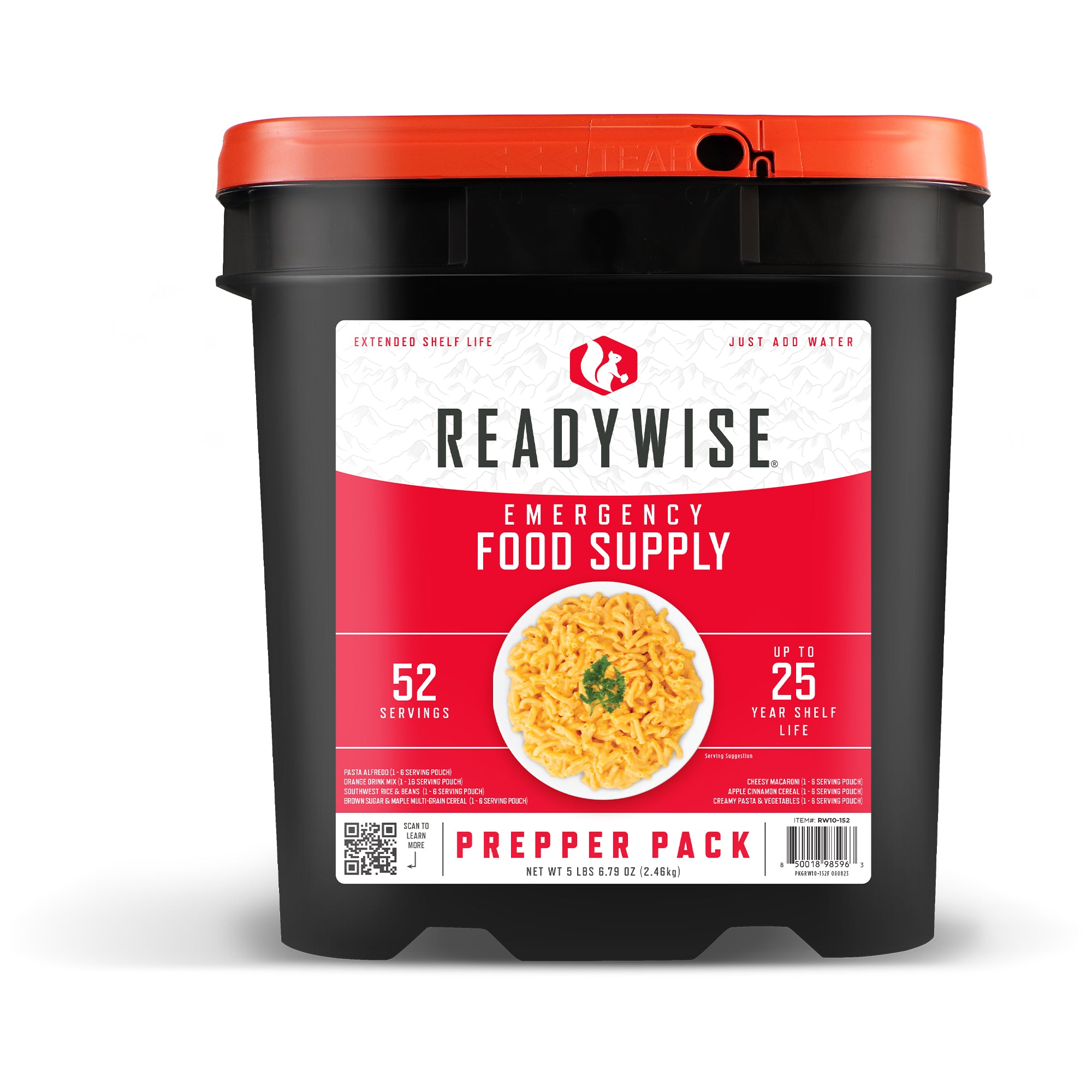 Shell Ready Pack 52 Serving Prepper Pack - 3 Bucket Bundle – ReadyWise