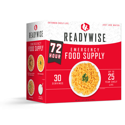 72 Hour Emergency Food and Drink Supply - 30 Servings  ReadyWise   