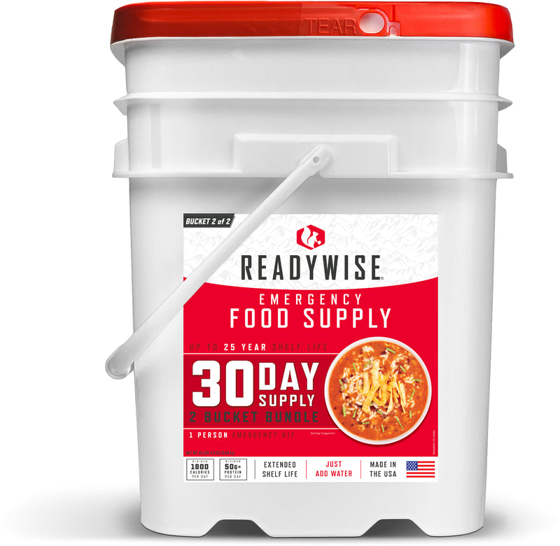 30 Day Emergency Food Supply - Bucket 2