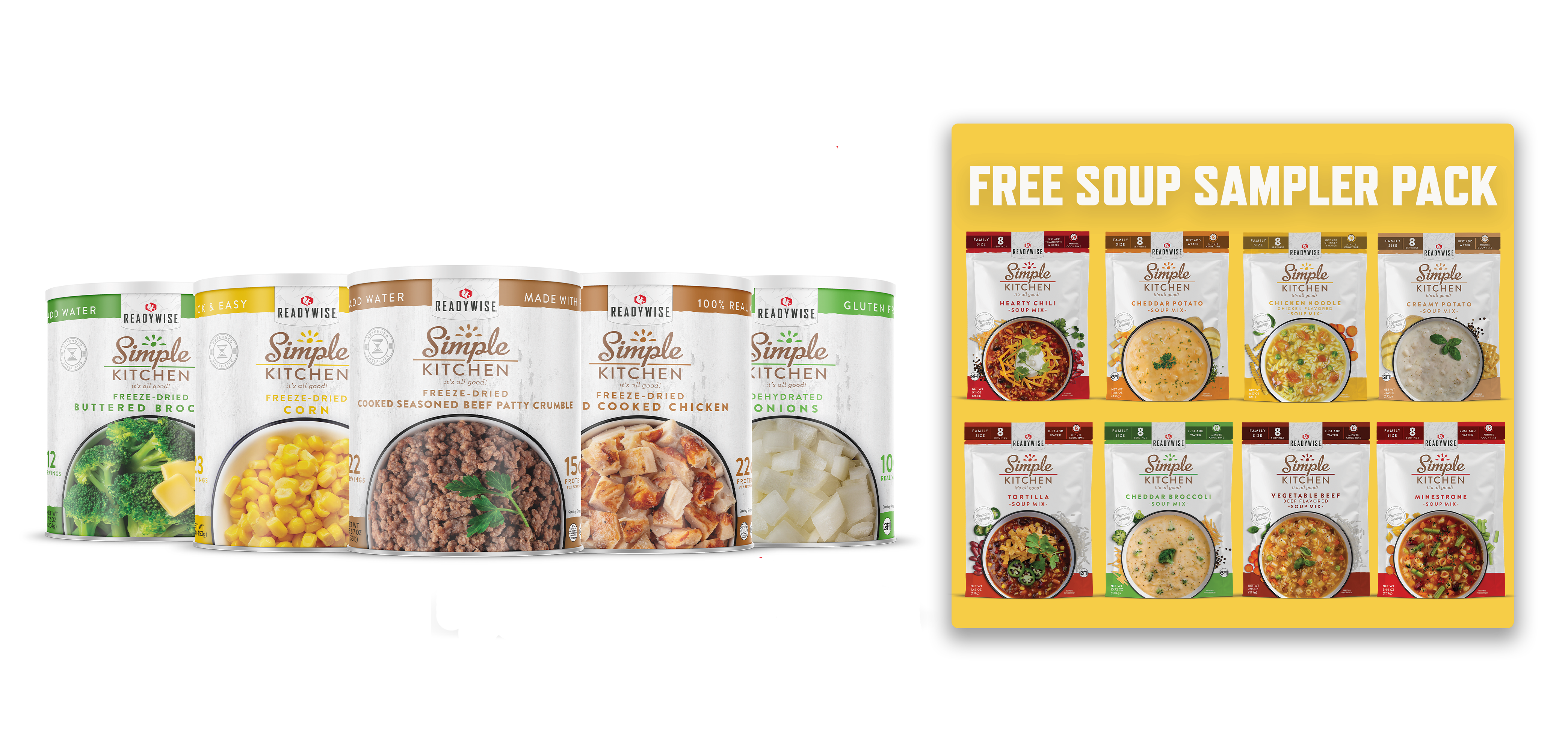 #10 Can Bundle with FREE Soup Variety Pack