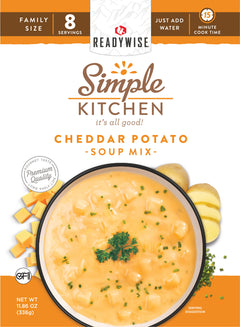 CHEDDAR POTATO - Soup Mix - 6 Ct Case - 8 Servings