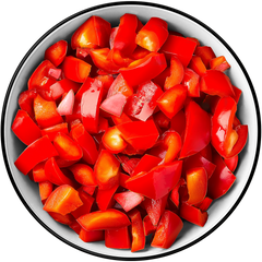 Diced Red Bell Peppers – Freeze-Dried #10 Can – 37 Servings | ReadyWise