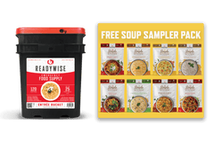 120-Serving Entrée Bucket with FREE Soup Sampler