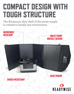 Generator and Solar Panel Bundle