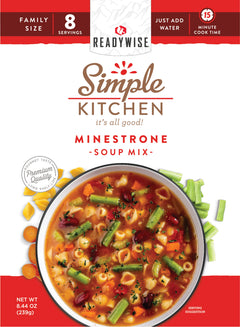 MINESTRONE - Soup Mix - 6 Ct Case - 8 Servings