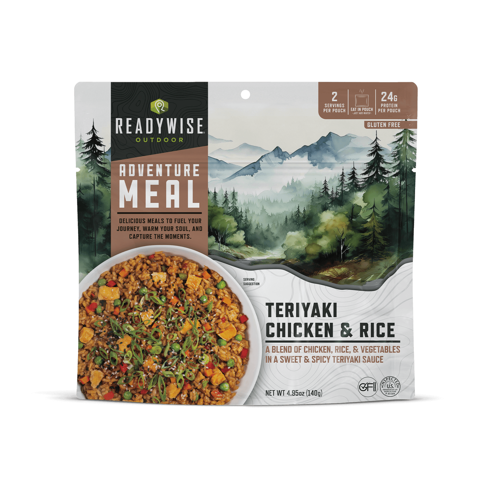Teriyaki Chicken and Rice Casual Camper – ReadyWise