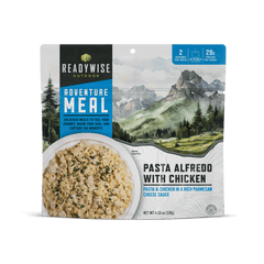 Pasta Alfredo with Chicken Casual Camper