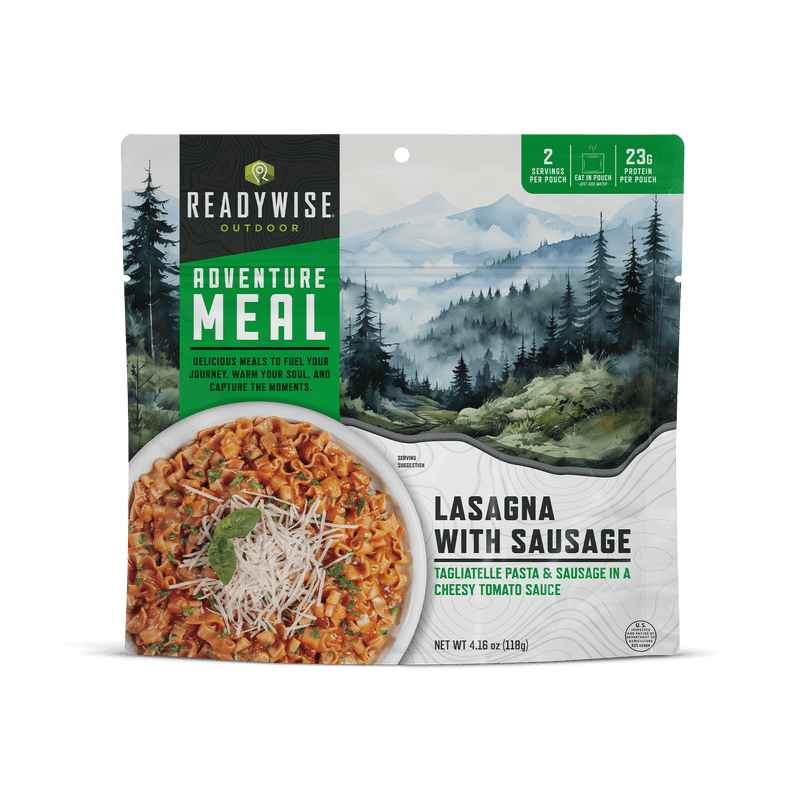 Lasagna with Sausage Casual Camper