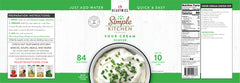 Sour Cream Powder – #10 Can – 84 Servings | ReadyWise