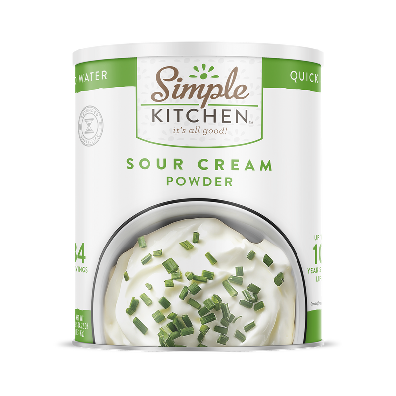 Sour Cream Powder – #10 Can – 84 Servings | ReadyWise