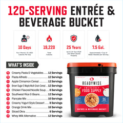 Buy a Entree & Beverage Bucket, Get a Free Fruit & Vegetable Bucket