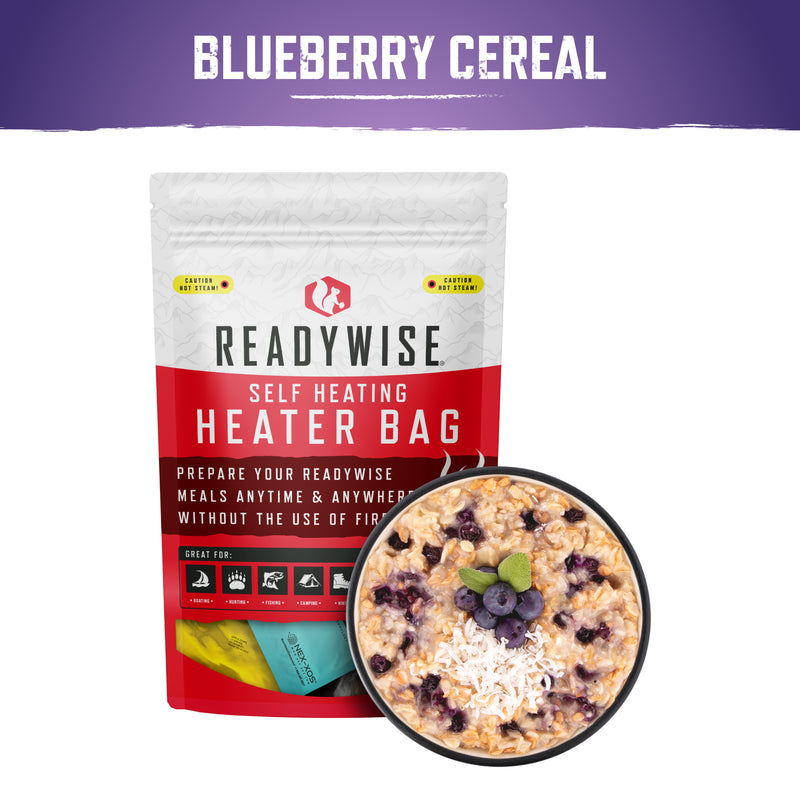 Self Heating Kit - Coconut Blueberry Multi-Grain Cereal + Snack