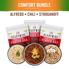 Self Heating Comfort Food Bundle  ReadyWise   