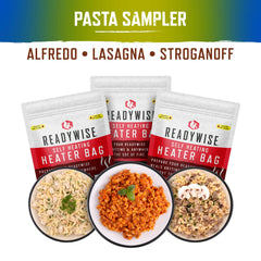 Self Heating Pasta Sampler