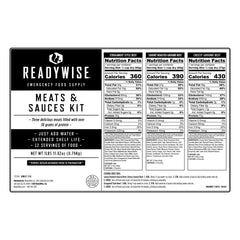 Meat & Sauces Kit