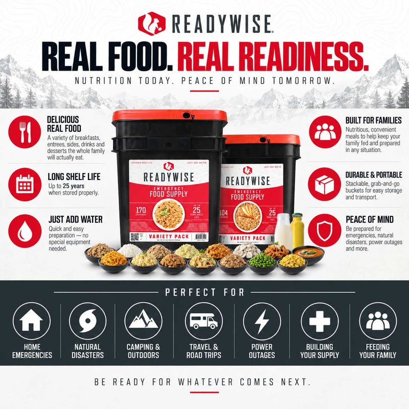 274-Serving Ready for Tomorrow Emergency Food Bundle