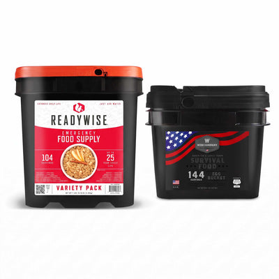 104 serving + egg bucket bundle