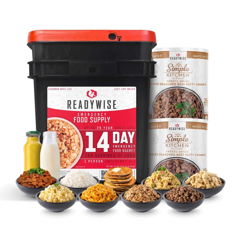 2 Week Food Supply & Protein #10 Can Bundle