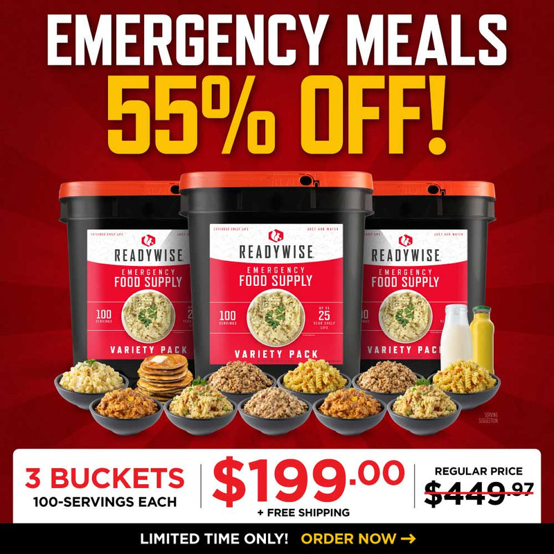 300 Serving Emergency Food Bundle
