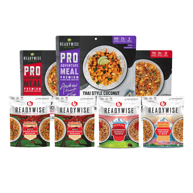 Basecamp Bundle - 7 Outdoor Meals to Fuel your Next Adventure