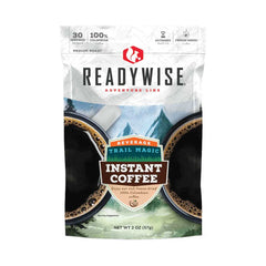 ReadyWise Adventure Line instant coffee pouch, 100% Colombian freeze-dried, 30 servings