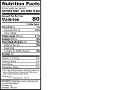Powdered Eggs - 144 Total Servings  Wise Company   