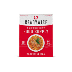 18 Serving Emergency Food Supply - Favorites Box Samples ReadyWise   