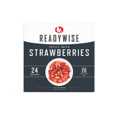Emergency Food Favorite - Freeze-Dried Strawberries (3 x 8 Serving Pouches)