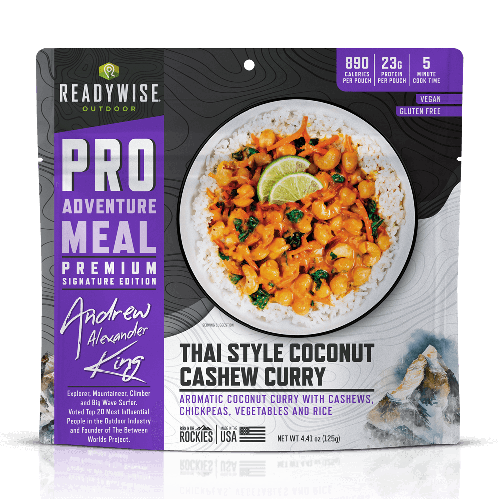 Thai Coconut Cashew Curry - Signature Edition Pro Adventure Meal with Andrew Alexander King