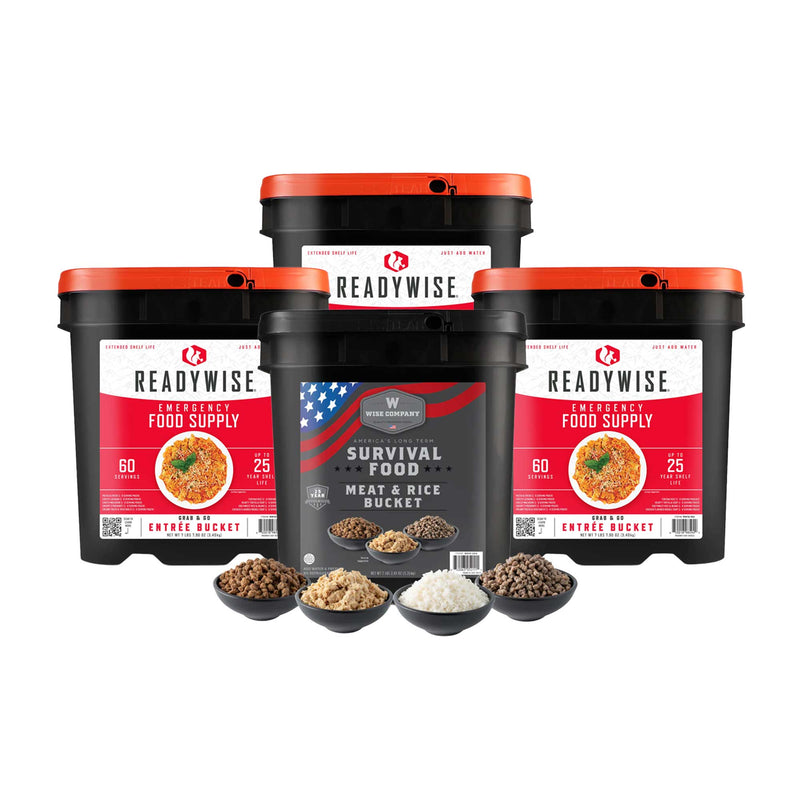 Wise Meat & Emergency Food Bundle