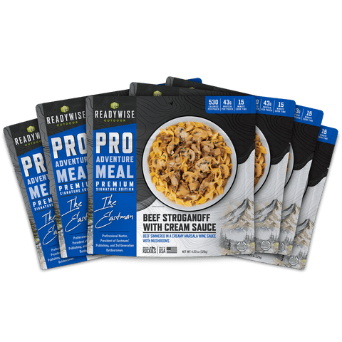 Beef Stroganoff with Cream Sauce - Signature Edition Pro Adventure Meal with Ike Eastman