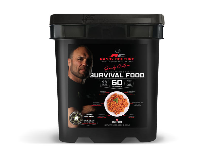 Randy Couture - 60 Serving Survival Food Kit  ReadyWise   