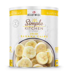Buy 2, Get 1 Free Dried Banana Chips - #10 Cans