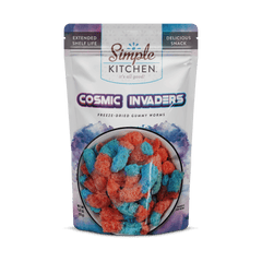 Simple Kitchen Cosmic Invaders (Freeze-Dried Gummy Worms)