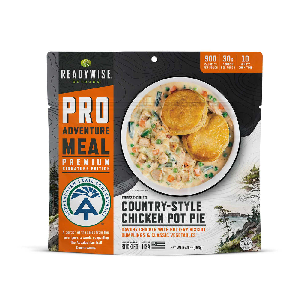 ReadyWise Pro Adventure Meal Country-Style Chicken Pot Pie freeze-dried food pouch