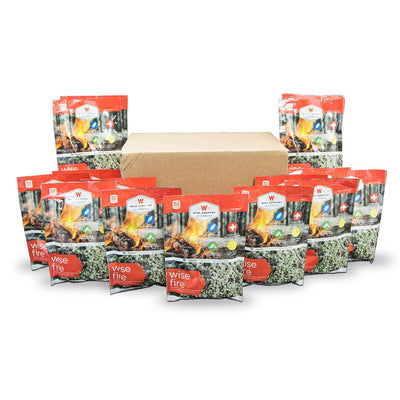 15 Individual WiseFire Emergency Survival Fire Starter Pouches  ReadyWise   