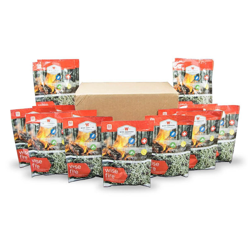 15 Individual WiseFire Emergency Survival Fire Starter Pouches  ReadyWise   