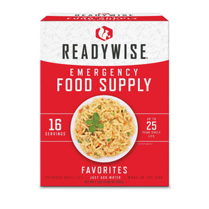 16 Serving Emergency Food Supply - Favorites Box - ReadyWise
