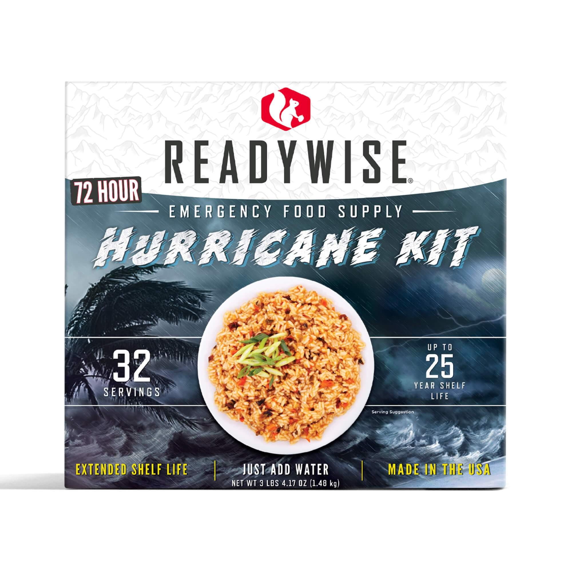 2021 Limited Edition 72 Hour Hurricane Emergency Food Kit - ReadyWise