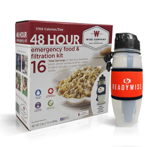48 Hour Emergency Food & Filtration Kit - ReadyWise