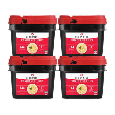 576 Servings Emergency Freeze Dried Powdered Eggs  ReadyWise   