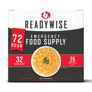 72 Hour Emergency Food and Drink Supply - 32 Servings - ReadyWise