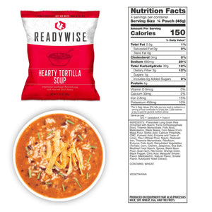 72 Hour Emergency Food and Drink Supply - 32 Servings - ReadyWise