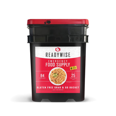 84 Serving Gluten Free Grab and Go Bucket - ReadyWise