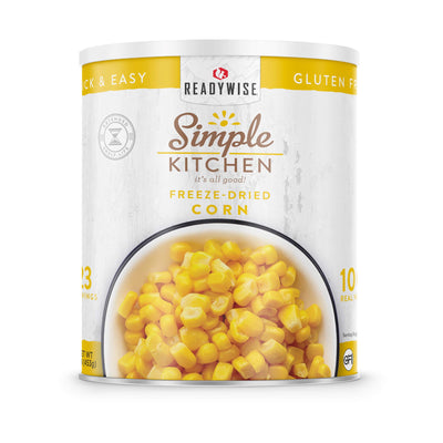 Freeze-Dried Corn - 23 Serving #10 Can  ReadyWise   