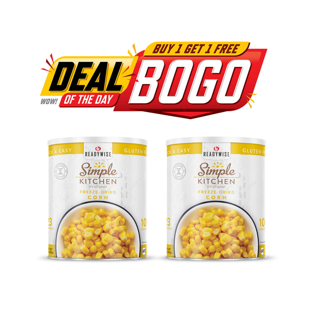 BOGO Free Freeze-Dried Corn - 23 Serving #10 Can