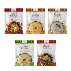 Simple Kitchen Gluten-Free Soup Variety Pack (Five Varieties)
