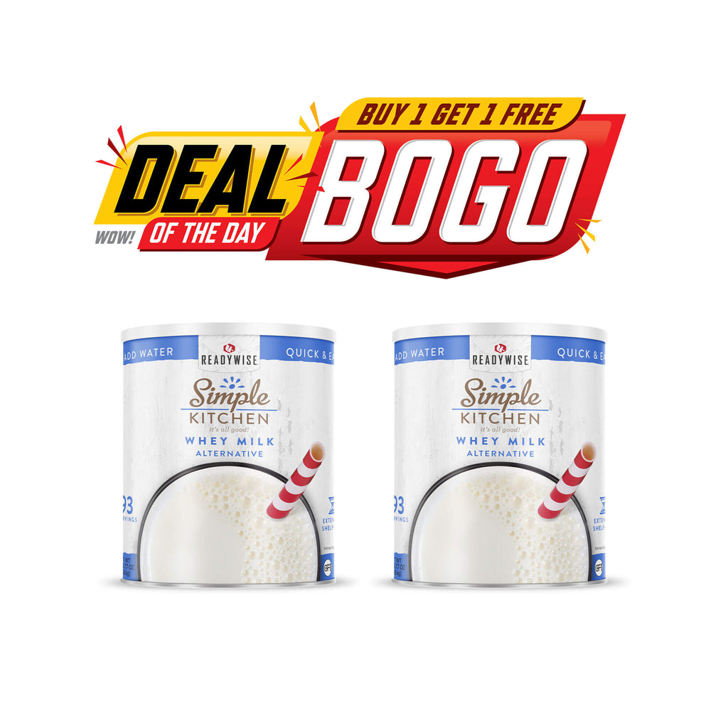 BOGO Free Whey Milk Alternative - 93 Serving #10 Can