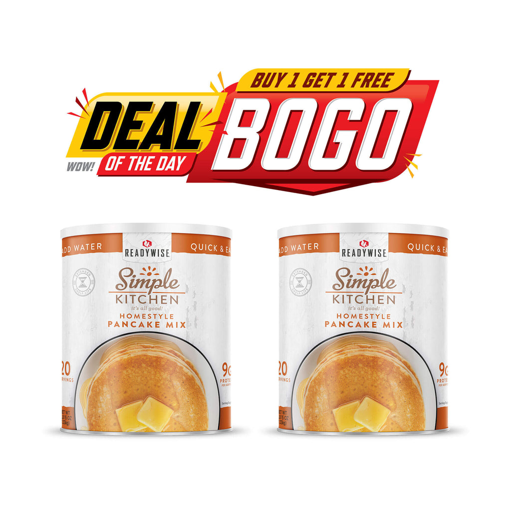 BOGO Free Pancake Mix- 20 Serving #10 Can