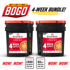 BOGO Free 4 Week Supply - 2 Bucket Bundle